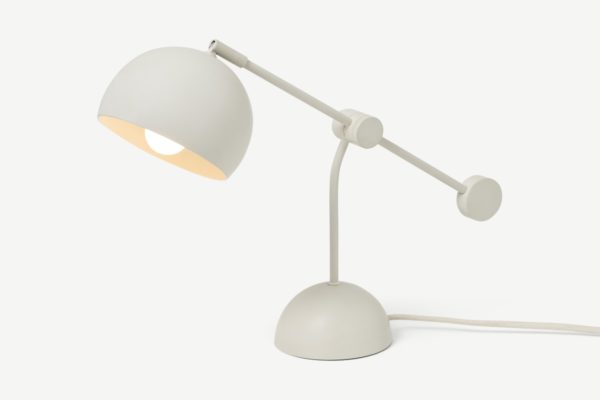 Troupe Schreibtischlampe, Schwedengrau - MADE.com